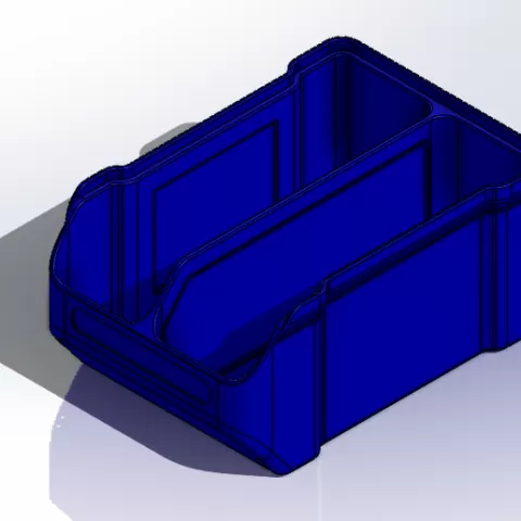 Stackable Storage Organizer Boxes SPLITED VERSION