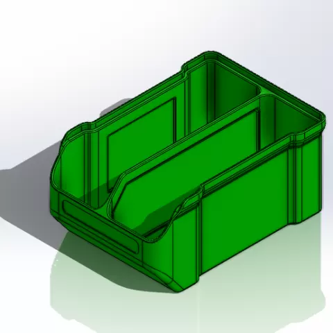 Stackable Storage Organizer Boxes SPLITED VERSION