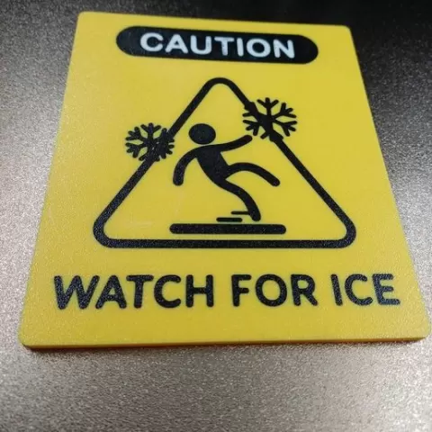 Caution: Watch for Ice