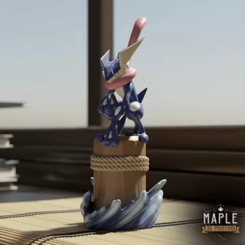 Greninja Diorama