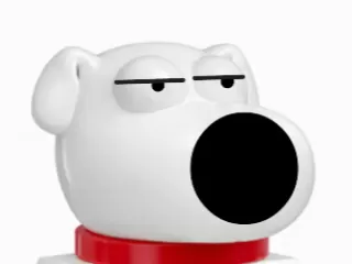 Brian Minifigure Head