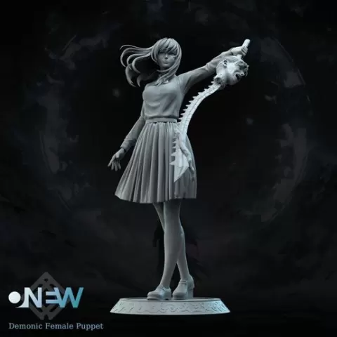 Demonic Female Puppet