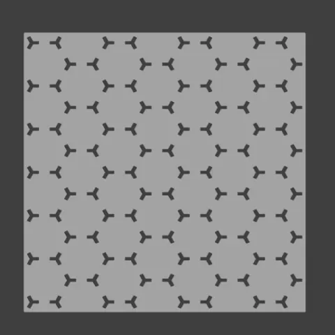 28mm Hexplate Stencil