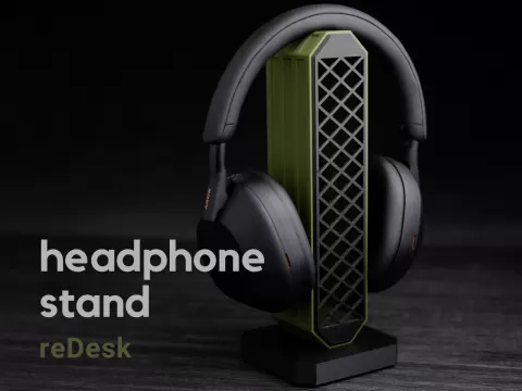 headphone stand · reDesk
