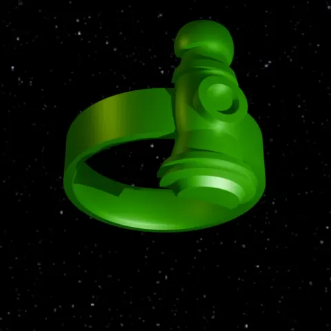 Alan Scott Green Lantern Ring