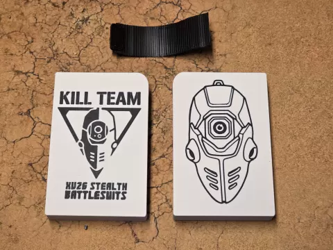 Kill Team Datacard deckbox - Stealth Battlesuits