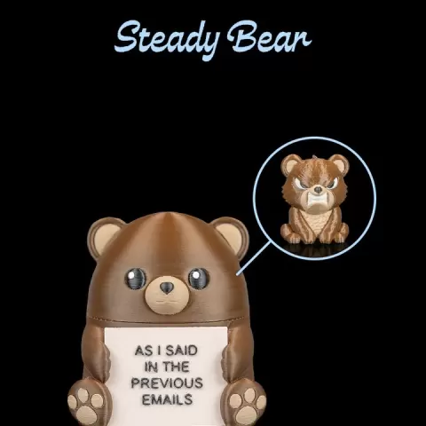 Steady Bear by Stlflix