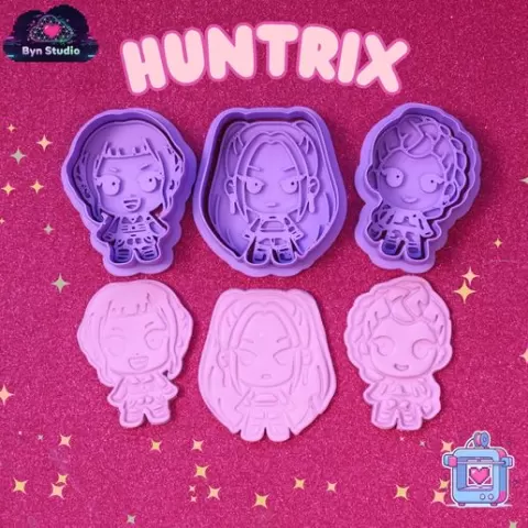 Huntrix Set 💜🩷💙