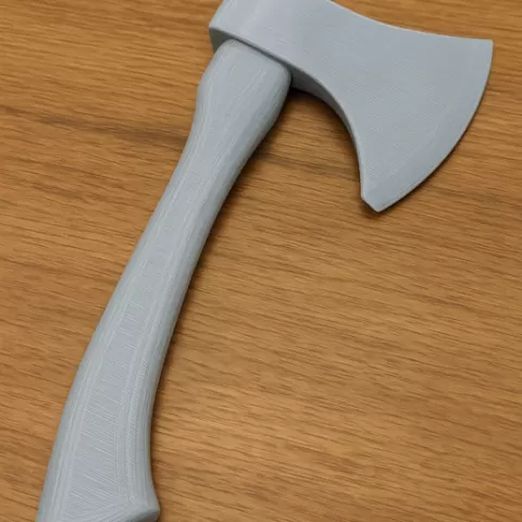 3D Printable Axe Model