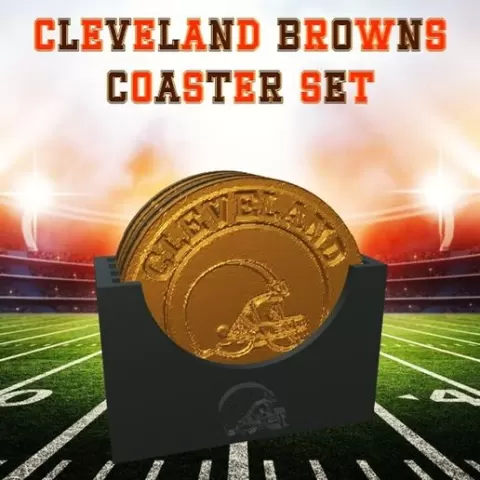 Cleveland Browns Coaster Set (NFL)