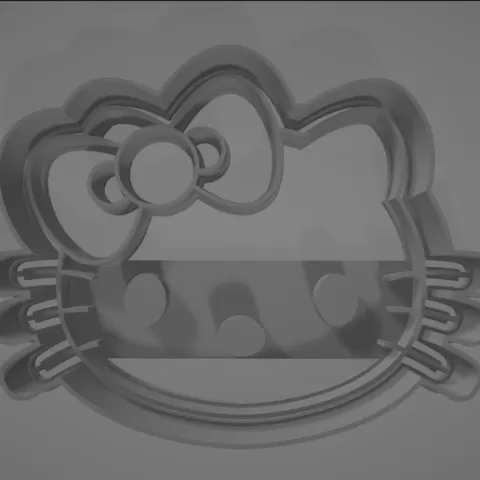Hello Kitty Cookie Cutter