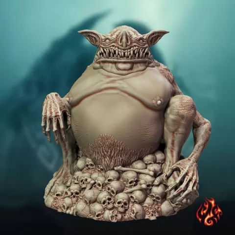 Tsathoggua by Crippled God Foundry