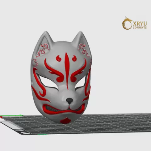 Japanese fox mask