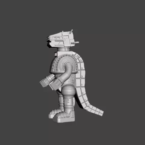 FAN ART SOFUBI MECHA ROBOT