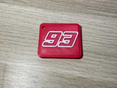 Llavero Marc Márquez 93