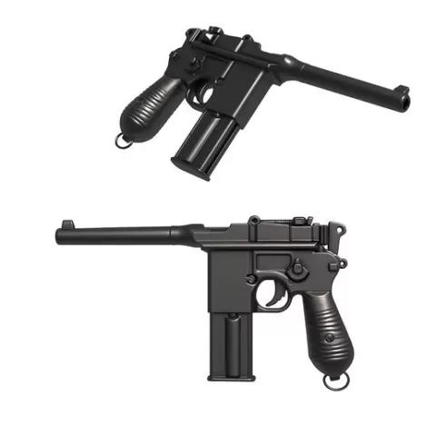 Mauser C96 Pistol / gun stl / rifle / rifle stl / sniper rifle / weapon / pistol