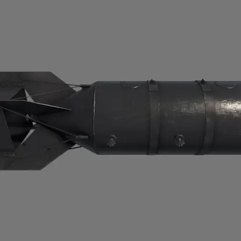 FAB-5000 soviet bomb pe-8