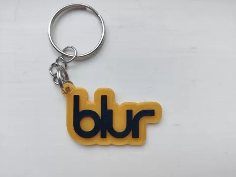 Blur keychain
