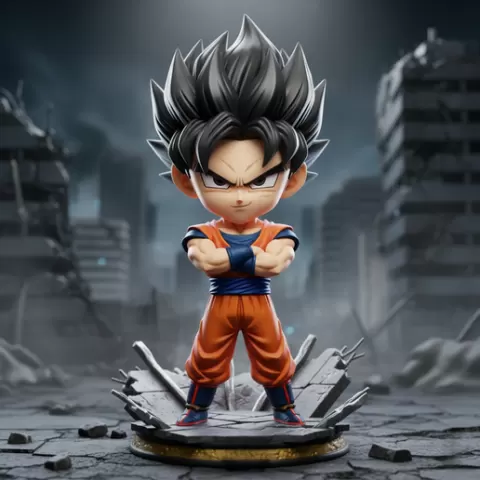 🟠 Gohan | Dragon Ball Z - 3D Model (STL) 🐉