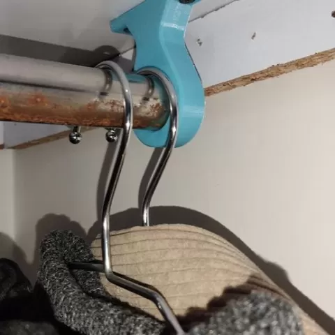 Closet Rod Bracket (Ceiling Mounted)