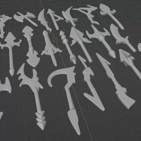 Series 3 Battle Beasts AI weapons
