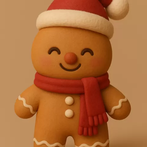 Christmas Gingerbread Cookie