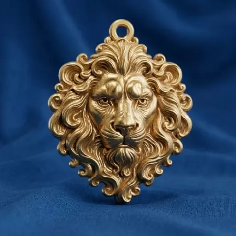 Lion pendant