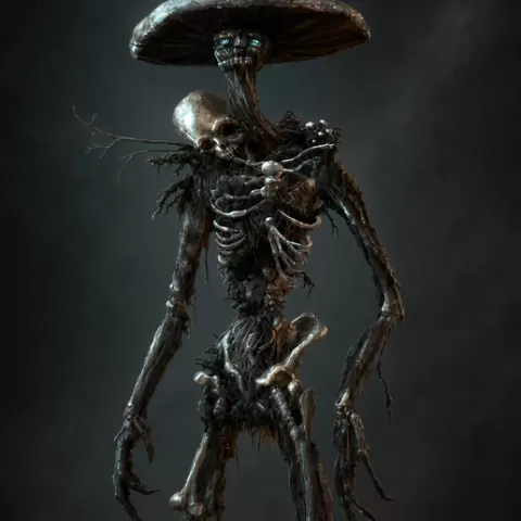 DnD. Sporeborn Undead