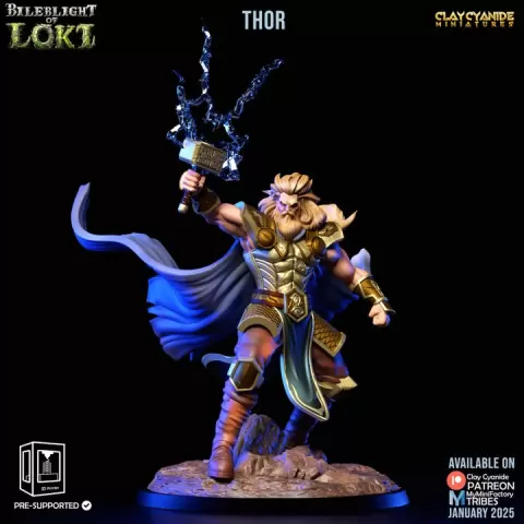 Thor by Clay Cyanide Miniatures