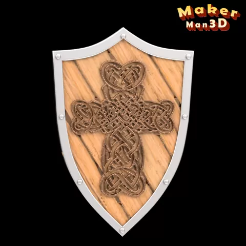 Viking Shield 9 by MakerMan3D