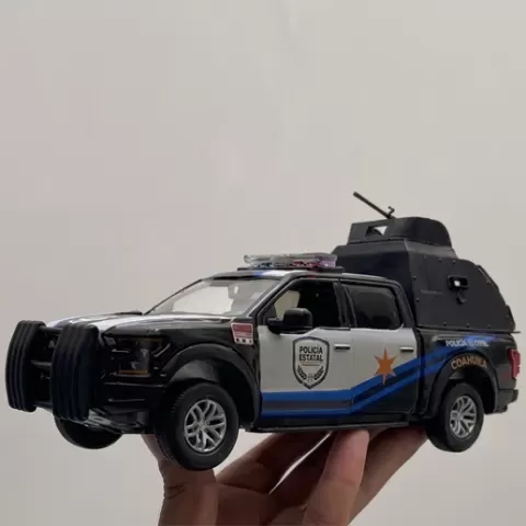 Tumbaburro para Camioneta PickUp Ford de la Policia Estatal de Coahuila