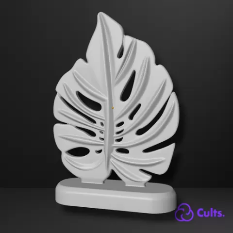 🌿 Monstera Leaf - Elegant Decorative Sculpture