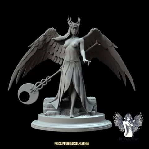 Ameria, Angel of Decree by Spirit of Resin Miniatures