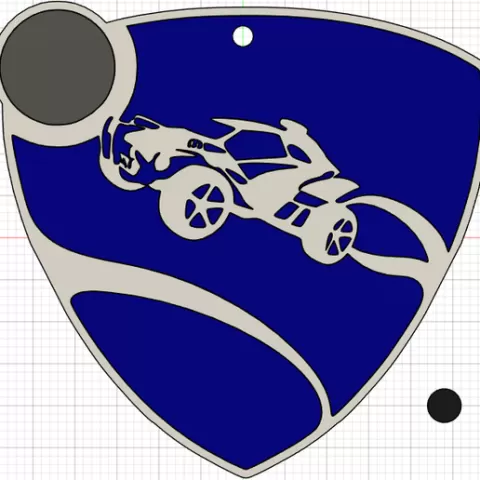 Rocket League keychain / Rocket League keychain