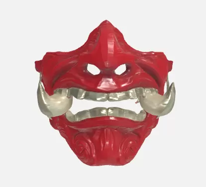 Samurai Oni Mask