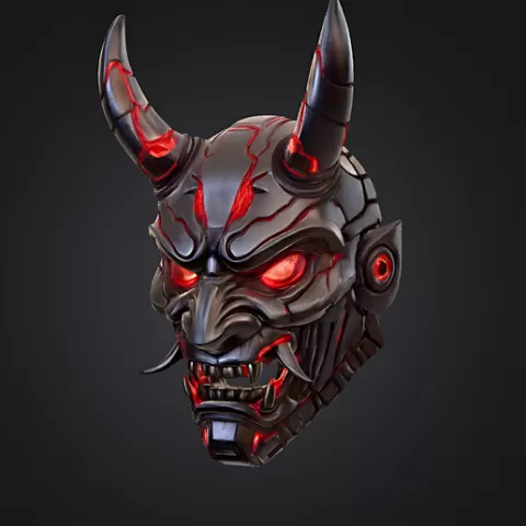 Cyber Demon Yokai - Mask