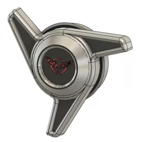 Classic corvette centercap