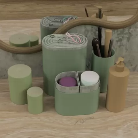 Stackable Modular Organizer Set (12 Compatible Units)