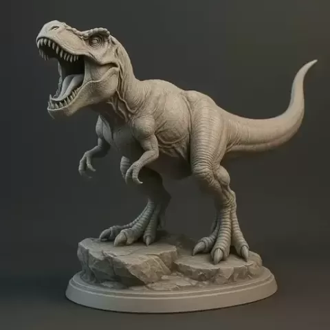 T-Rex Dinosaur Statue 🦖💥