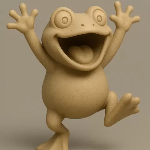 Happy Dancing Frog