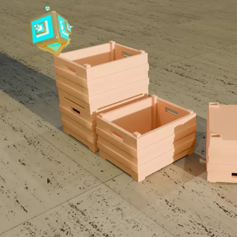 Modular crates by oz tzemach