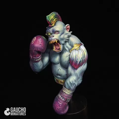 Punch - Bust by Gaucho Miniatures