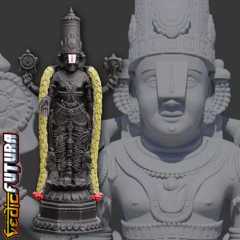 Majestic Venkateswara of Tirupati by VedicFutura
