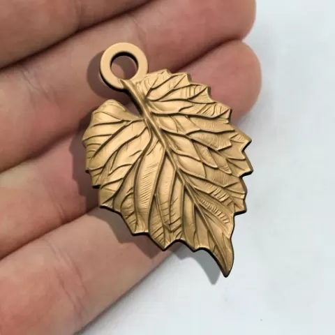 leaf pendant