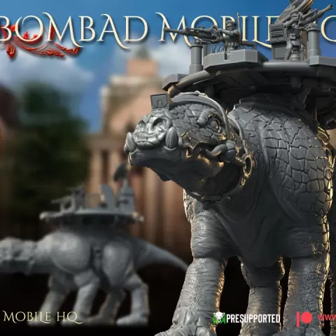 Bombad Mobile HQ by War Bear 3D Studios