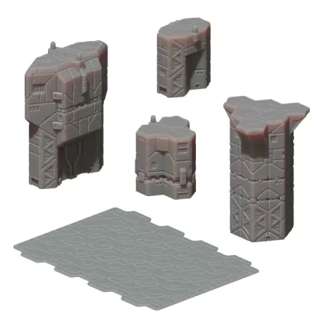 Hexopolis – Pack 3 by Hardware Studios