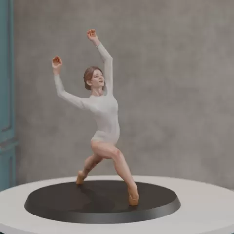 pin up ballerina