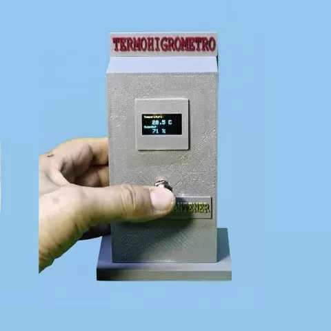 TERMOMETRO + HIGROMETRO DIGITAL FACIL (FUNCIONAL)