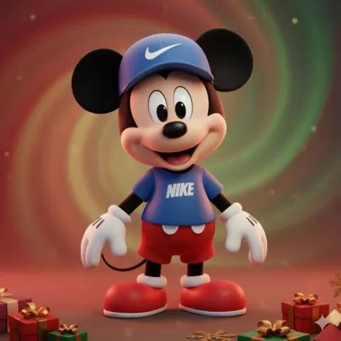 Mickey Mouse ins urban style