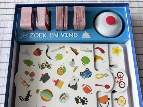 inlay for game Search and Find (dutch/NL)